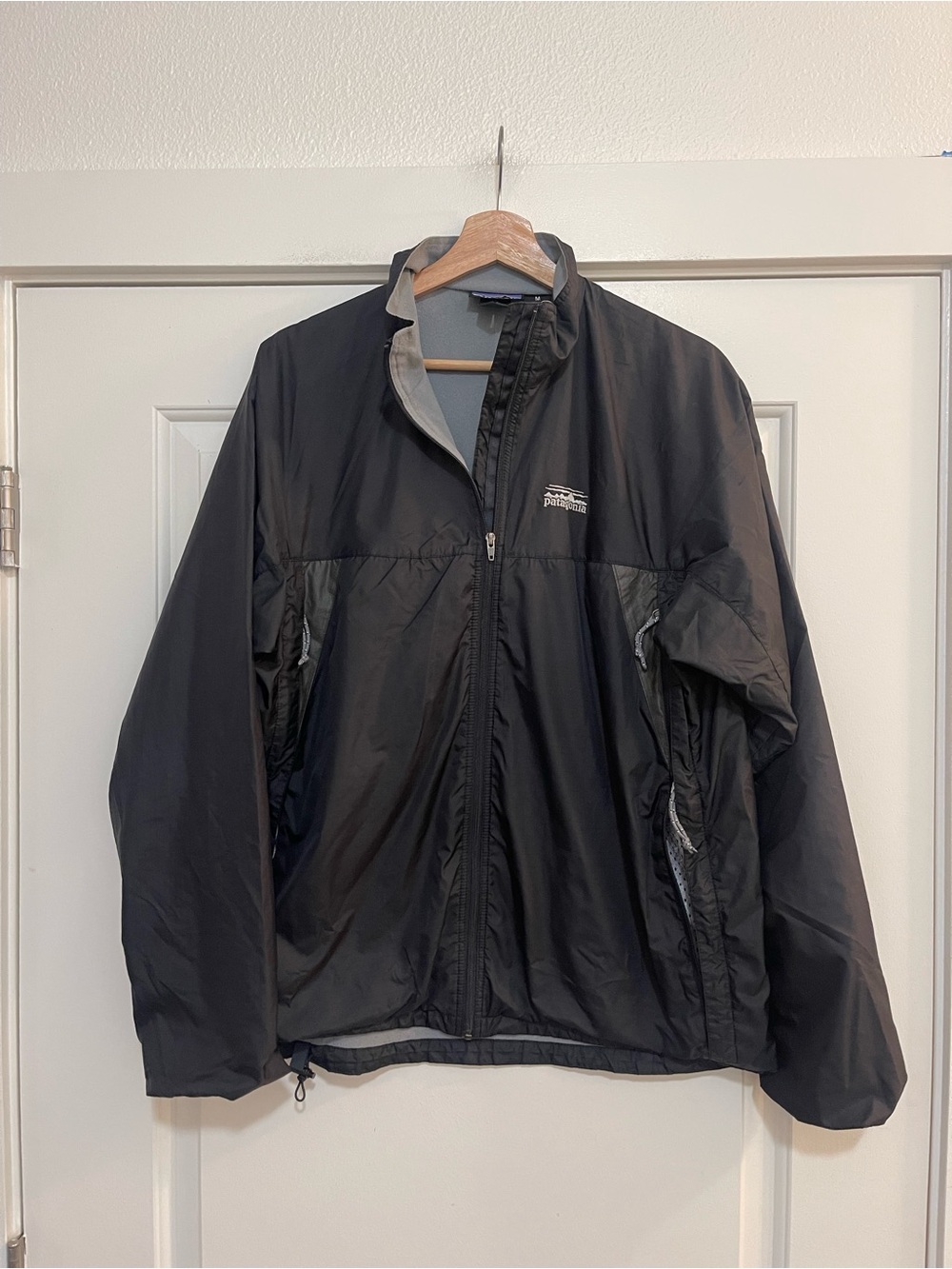 Vintage Patagonia Zephur Jacket 84322 Black Y2K 2000s Windbreaker